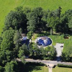 Le Domaine du Centaure dans son écrin de verdure normand - crédit photo: Christine Guillon