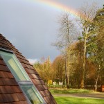 Arc-en-ciel sur Le Domaine du Centaure